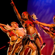 Dancers from Step Afrika! perform.
Step Afrika!
